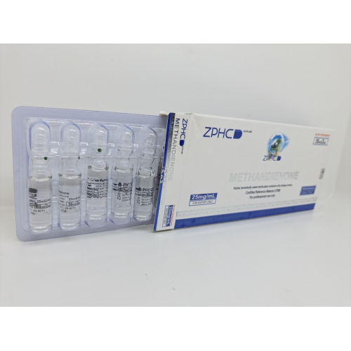Methandienone Injectable 25mg/ml 2ml amp ZPHC